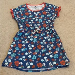 Tropical Mickey Mouse coverup dress